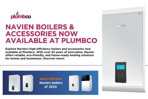 Navien Boilers and Accessories: Now Available at Plumbco!